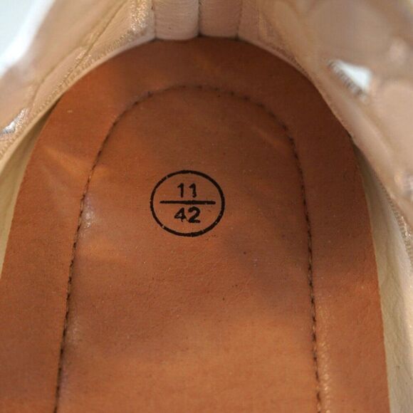 HEAWISH Womens Daisy Flower Ballet Flats Slip On Shoes Sz 11 White - Picture 9 of 12